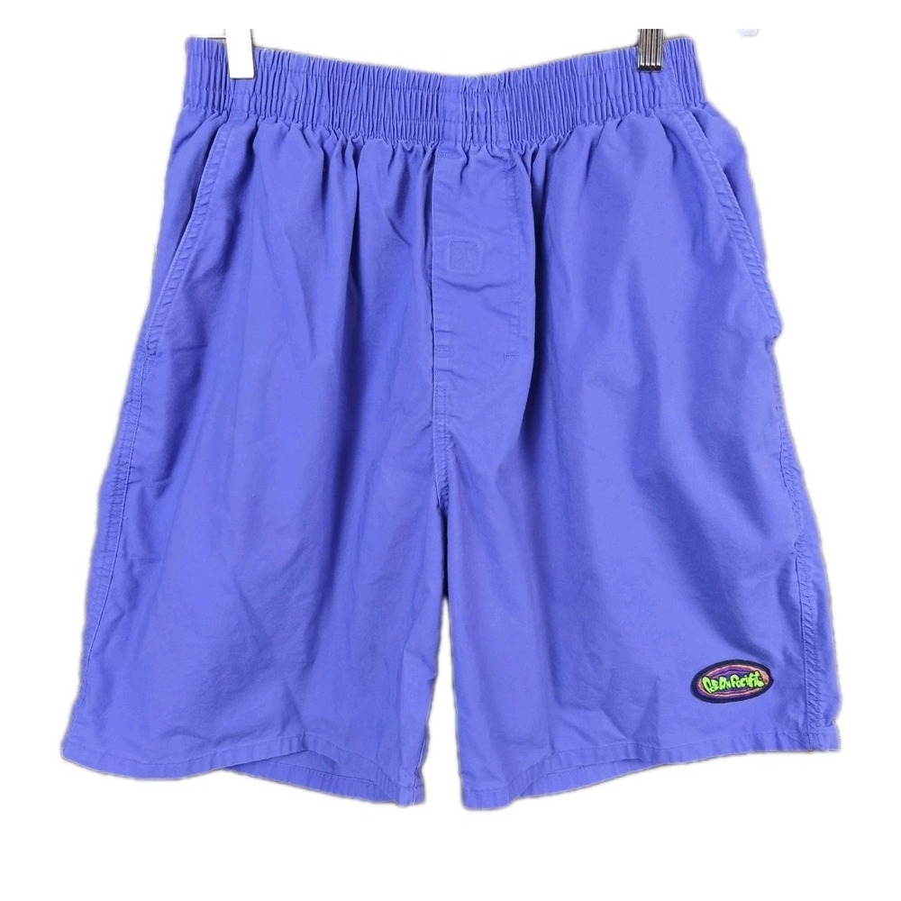 Vintage OP Ocean Pacific Purple Swim Trunks Mens M 90s Surf Beach shorts